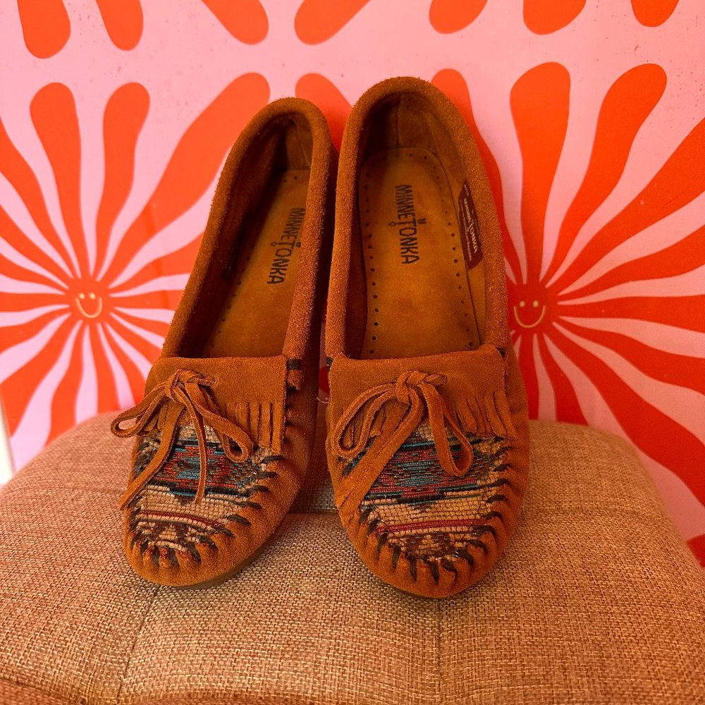Minnetonka Women's Moccasins - Size 8